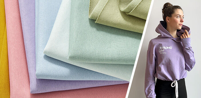 Sweatshirting fabrics